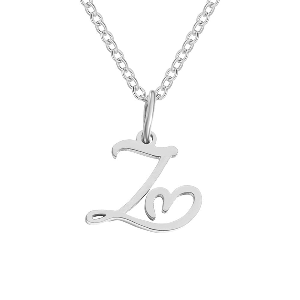 Heartwritten Initial Necklace