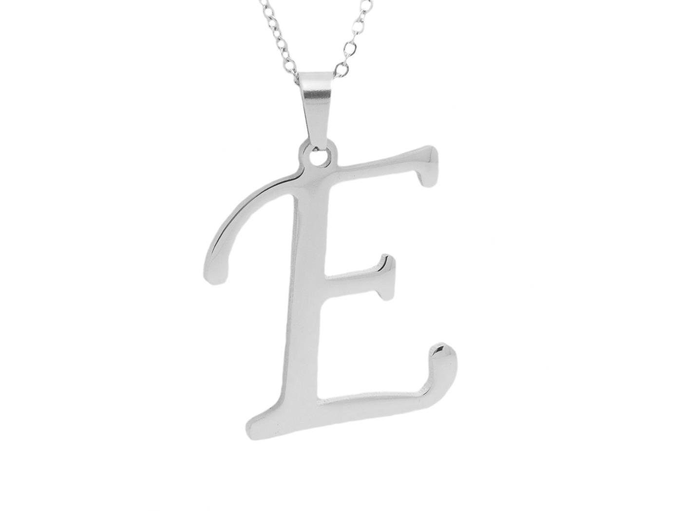 Elegant Flat Letter Necklace – Personalized Jewelry