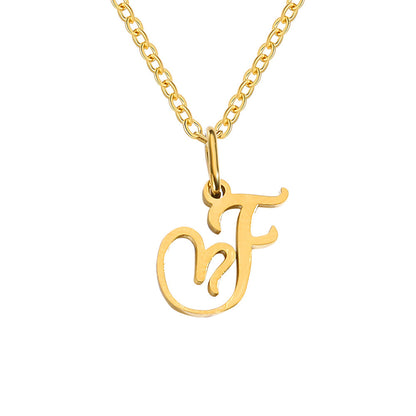 Heartwritten Initial Necklace