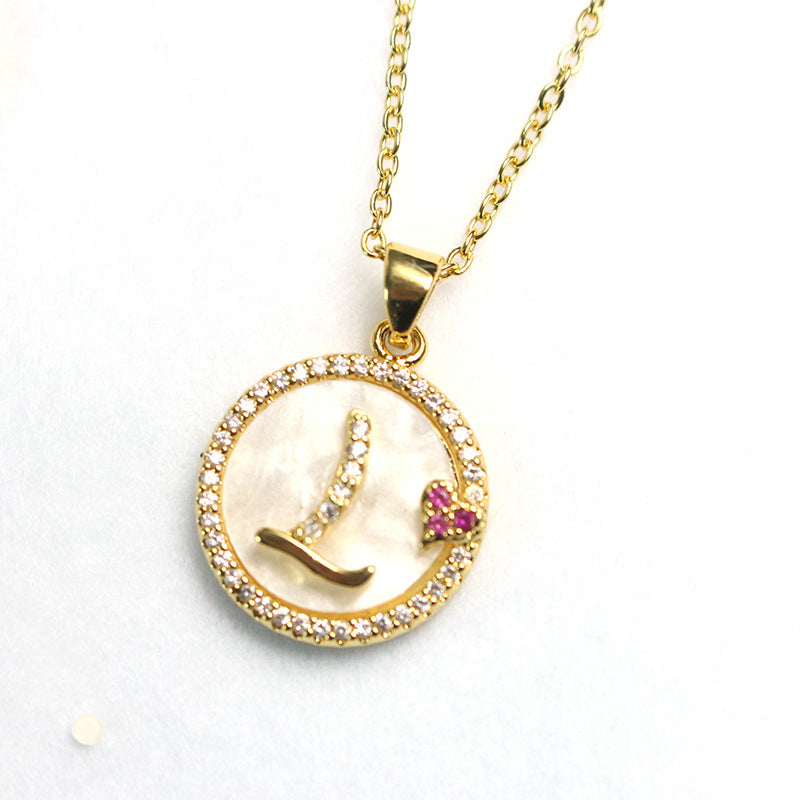 Double-Sided Gold Pendant