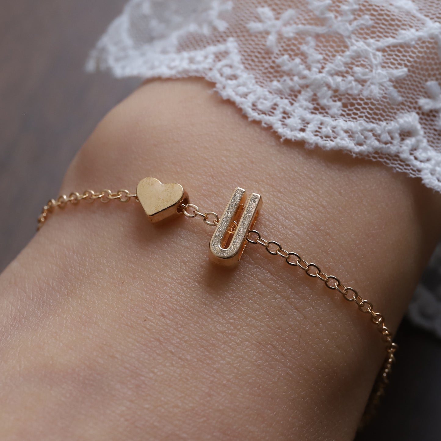 Love Letter Chain Bracelet