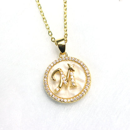 Double-Sided Gold Pendant