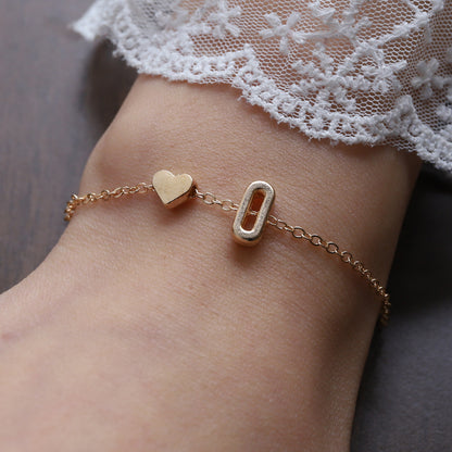 Love Letter Chain Bracelet