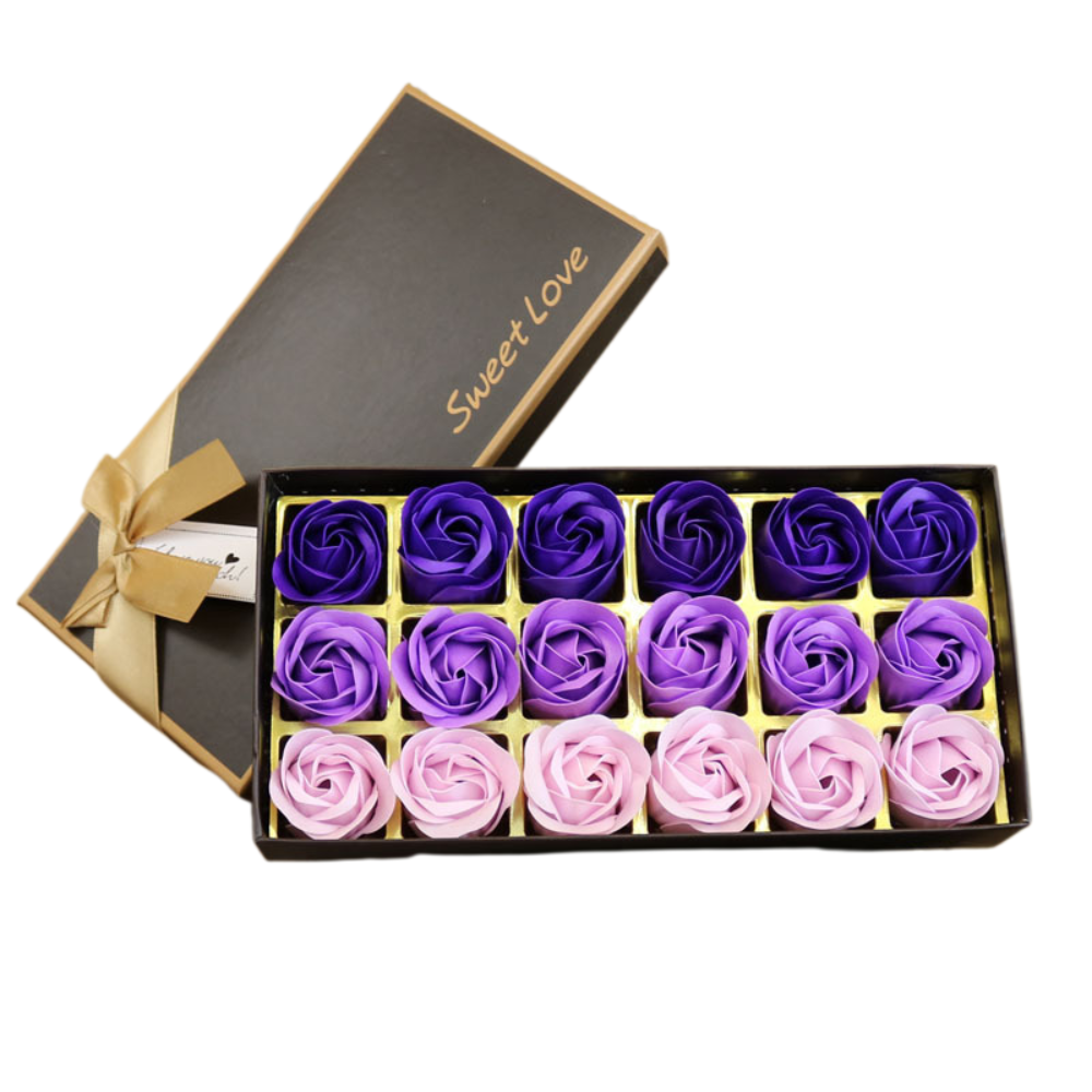 Soap Flower Gift Box