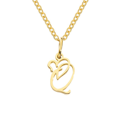 Heartwritten Initial Necklace