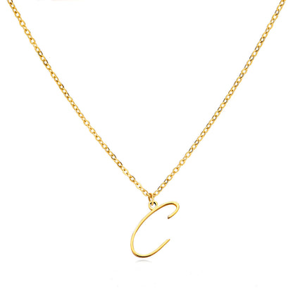 Signature Initial Necklace
