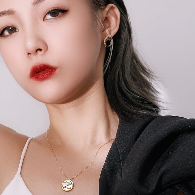 Double-Sided Gold Pendant