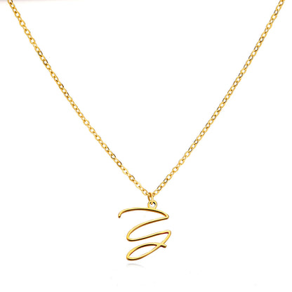 Signature Initial Necklace