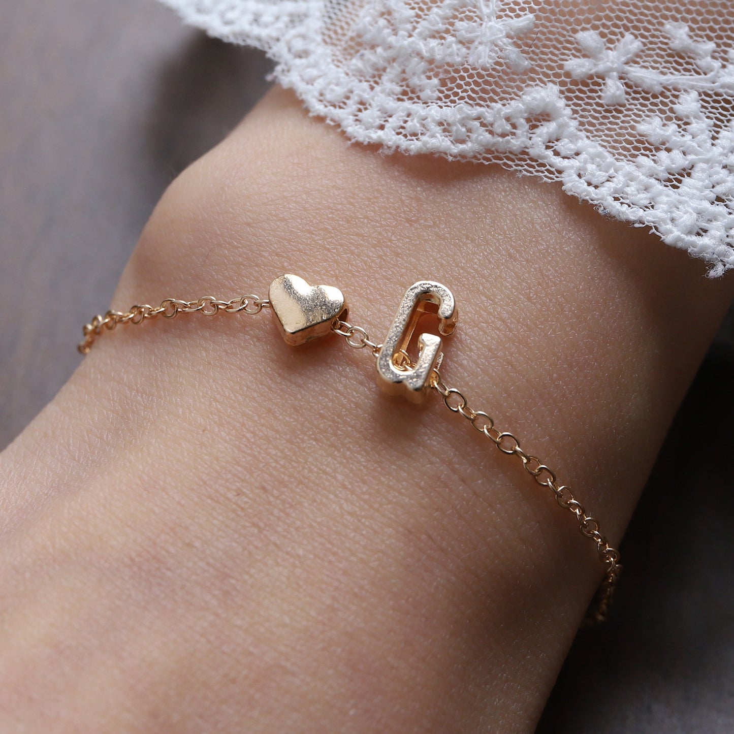 Love Letter Chain Bracelet