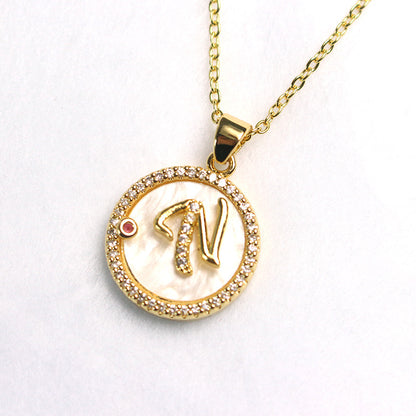 Double-Sided Gold Pendant