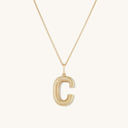 Coil Charm Chain Necklace