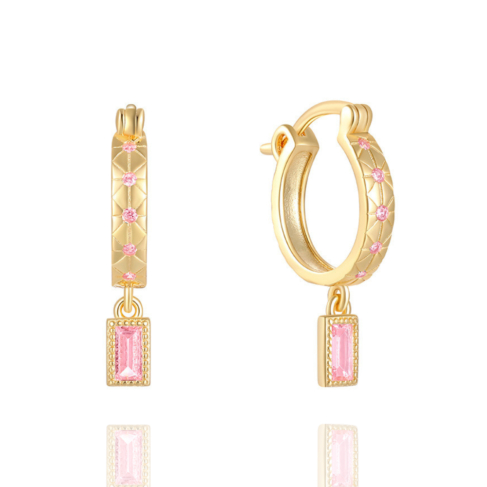 Lettiqueparis Diamond Hoops