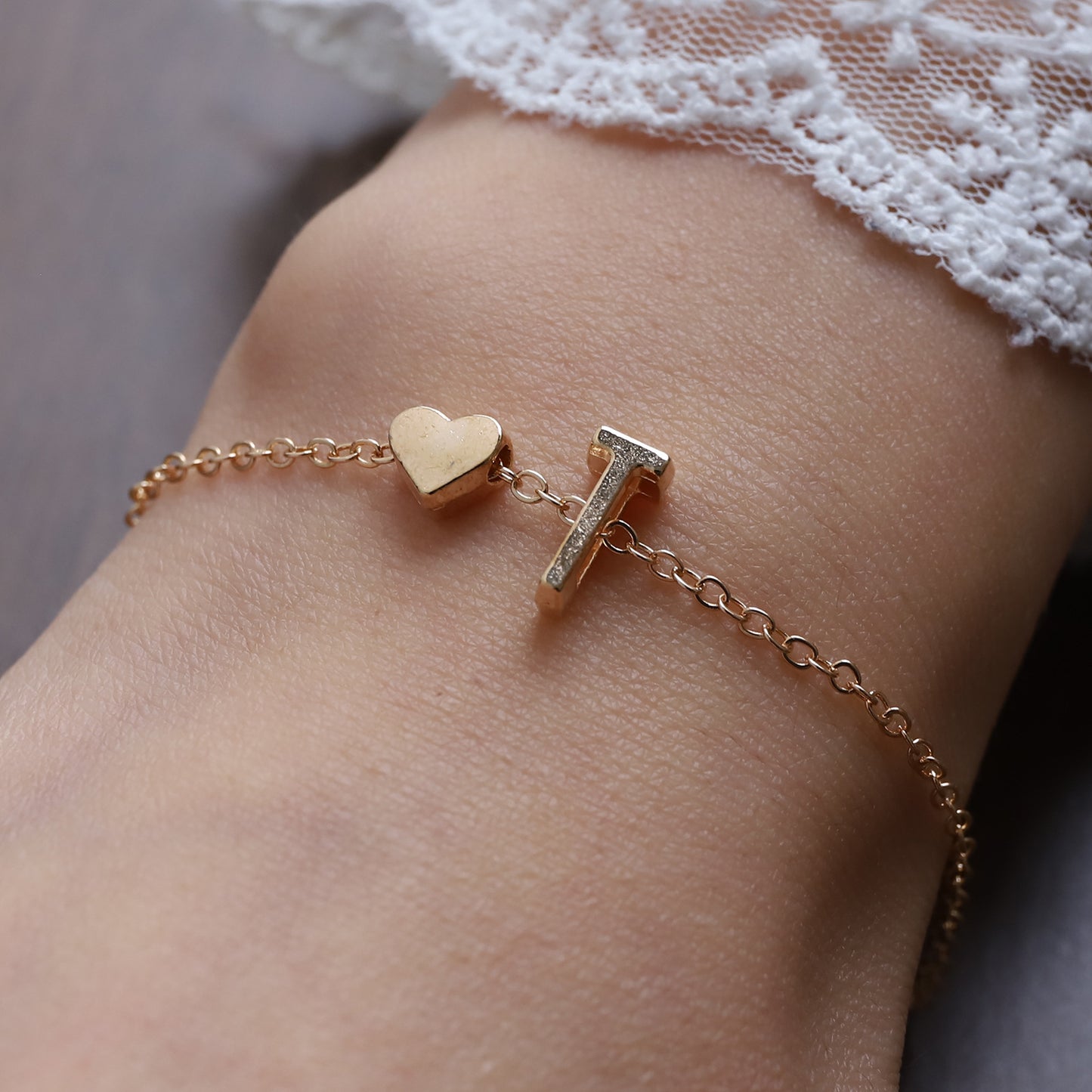 Love Letter Chain Bracelet