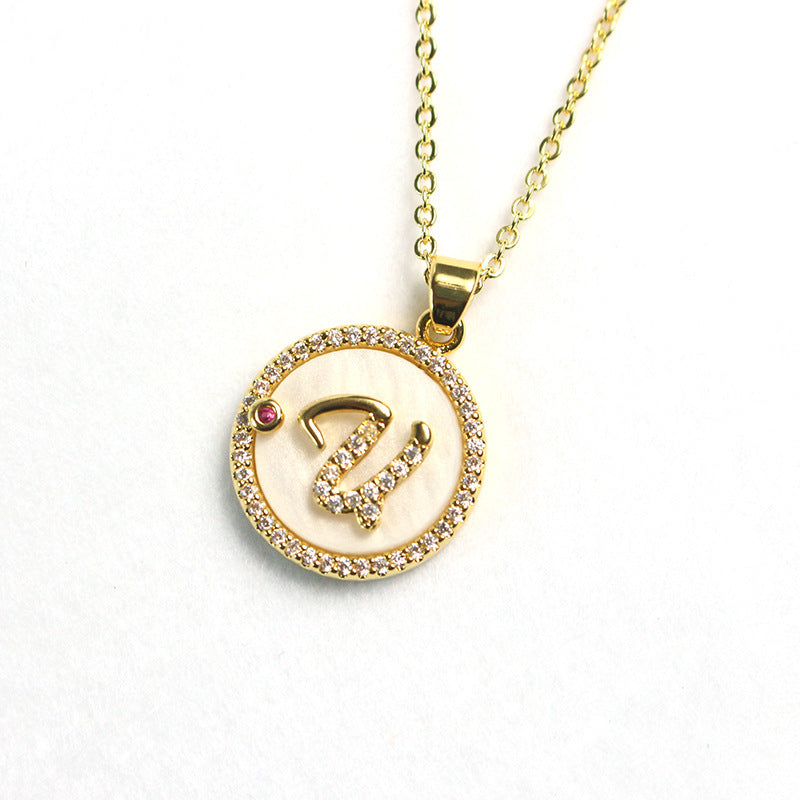 Double-Sided Gold Pendant