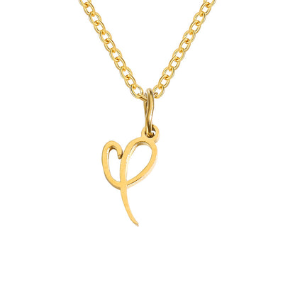 Heartwritten Initial Necklace