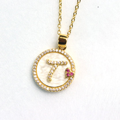 Double-Sided Gold Pendant