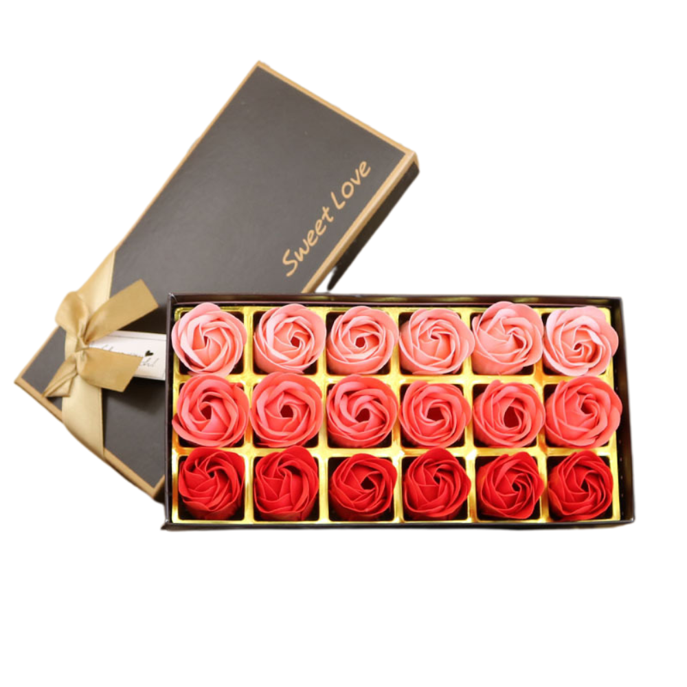 Soap Flower Gift Box