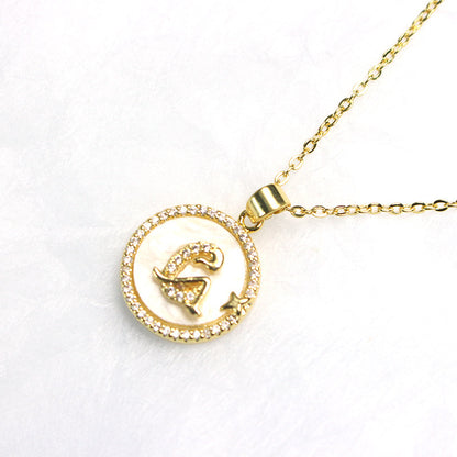 Double-Sided Gold Pendant