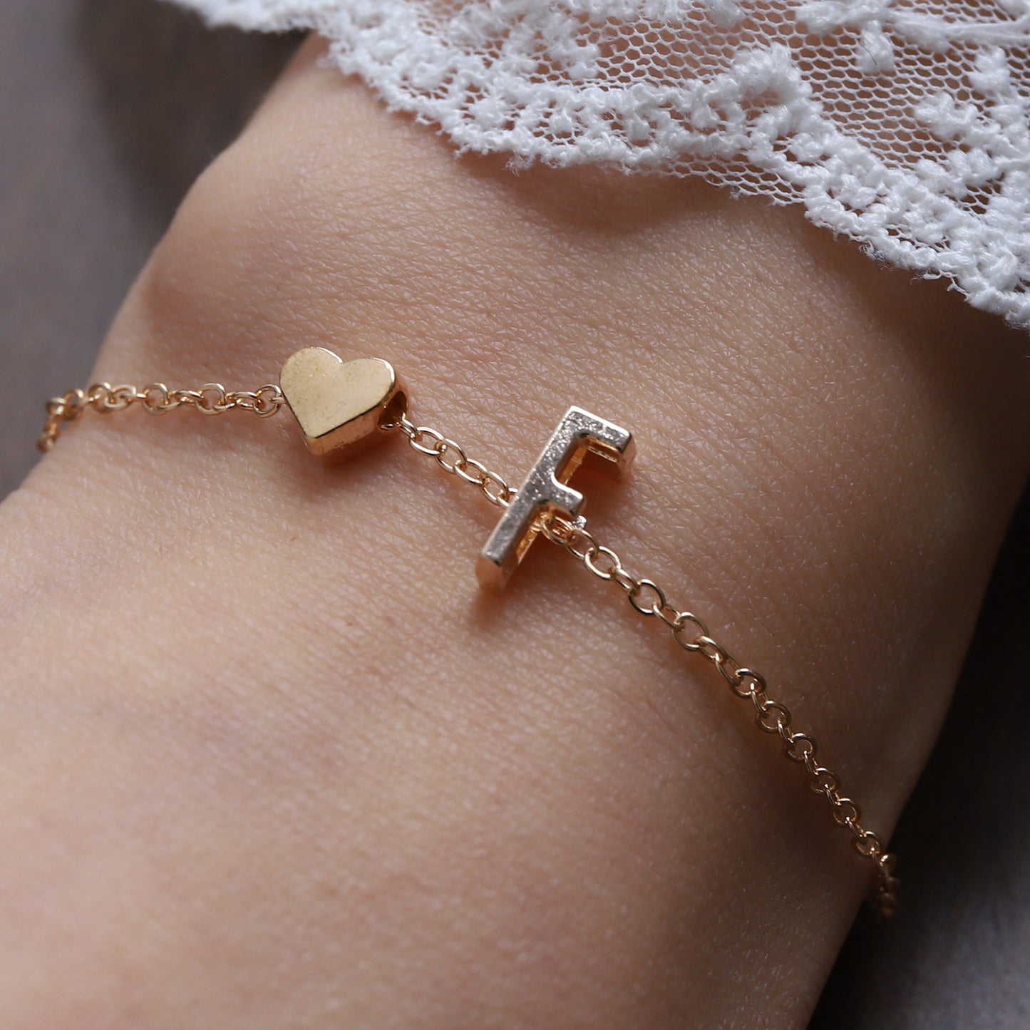 Love Letter Chain Bracelet