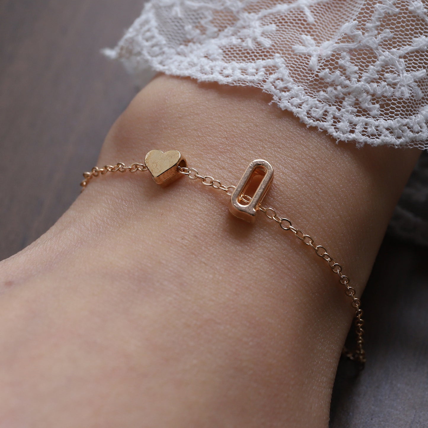 Love Letter Chain Bracelet