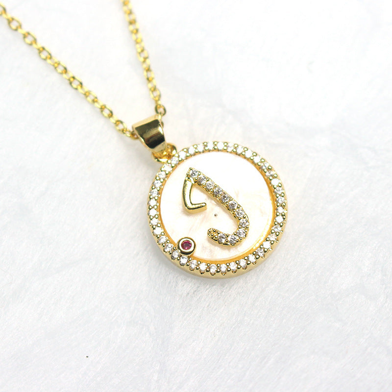 Double-Sided Gold Pendant