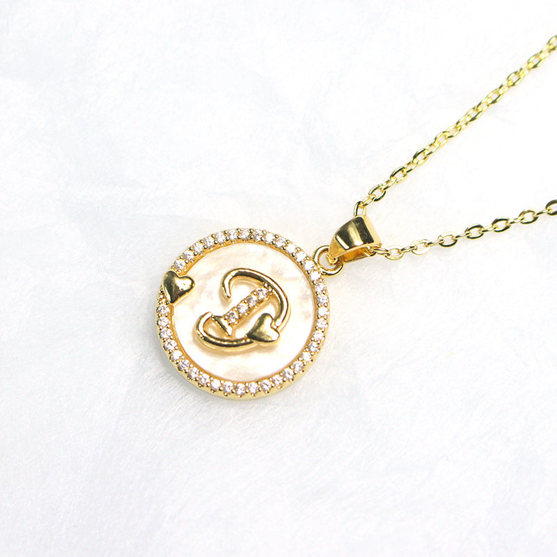 Double-Sided Gold Pendant