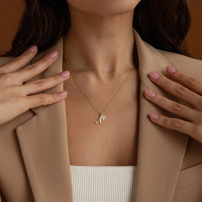 Heartwritten Initial Necklace