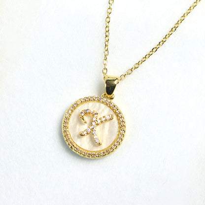 Double-Sided Gold Pendant