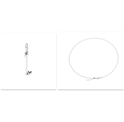 Initial Necklace - Signed with Love