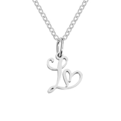 Heartwritten Initial Necklace