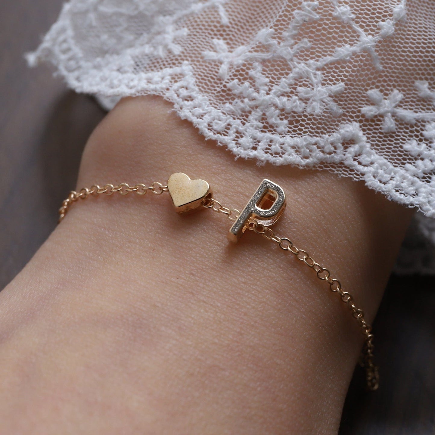 Love Letter Chain Bracelet