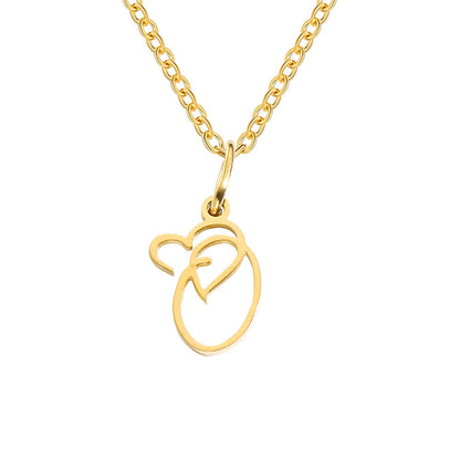 Heartwritten Initial Necklace