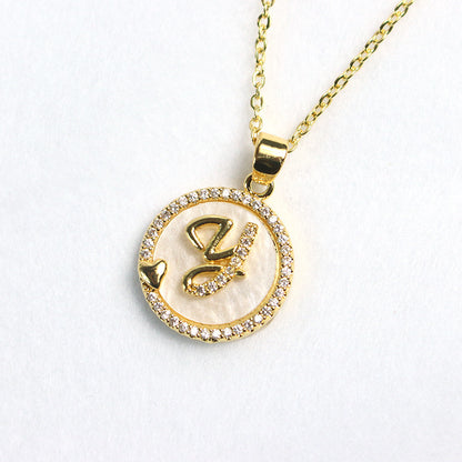 Double-Sided Gold Pendant