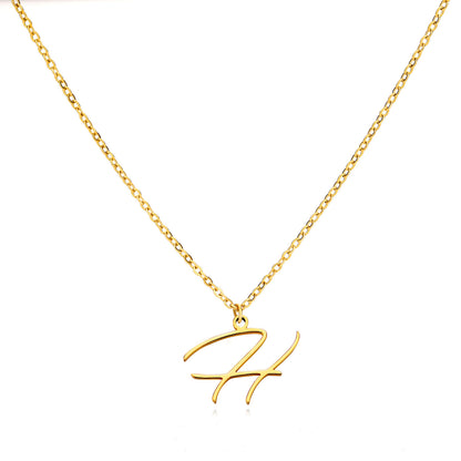 Signature Initial Necklace