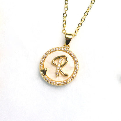 Double-Sided Gold Pendant