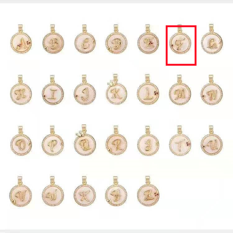 Double-Sided Gold Pendant