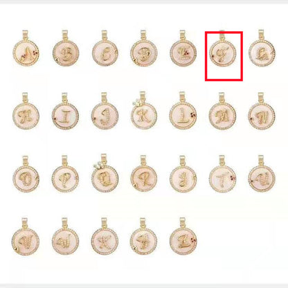 Double-Sided Gold Pendant