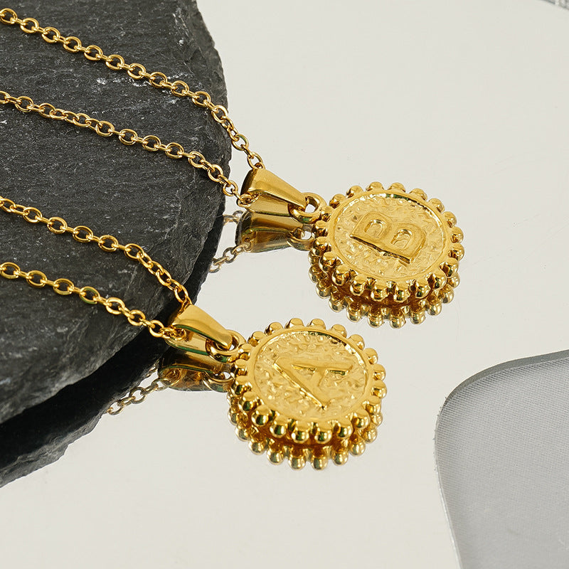 Vintage Medallion Necklace Charm