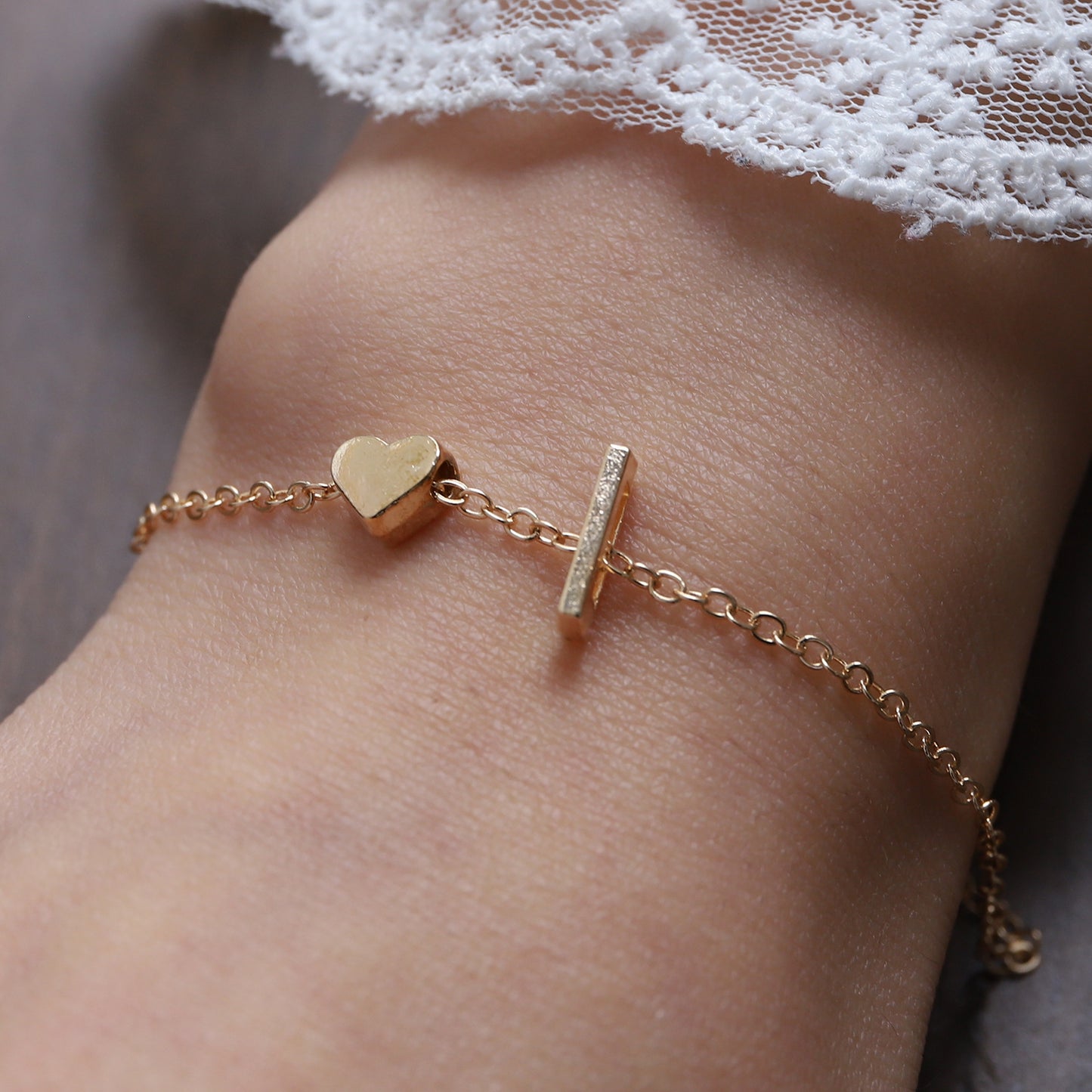 Love Letter Chain Bracelet