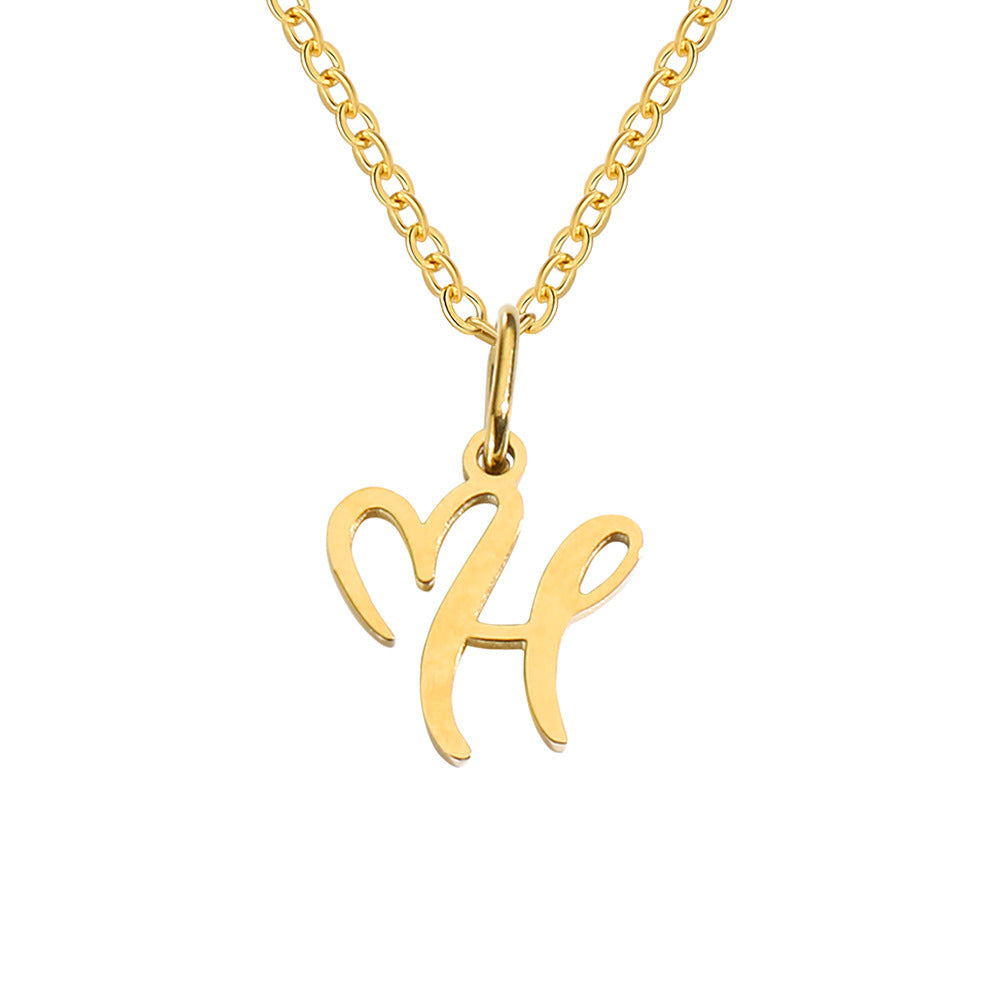 Heartwritten Initial Necklace