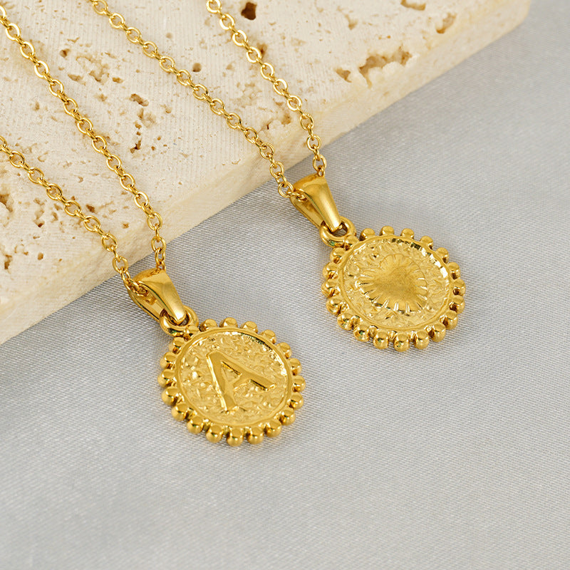 Vintage Medallion Necklace Charm