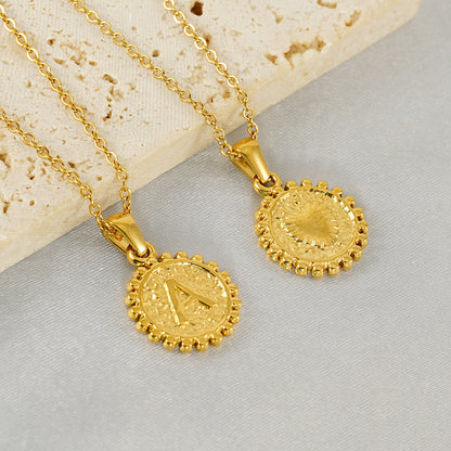 Vintage Medallion Necklace Charm