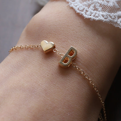 Love Letter Chain Bracelet
