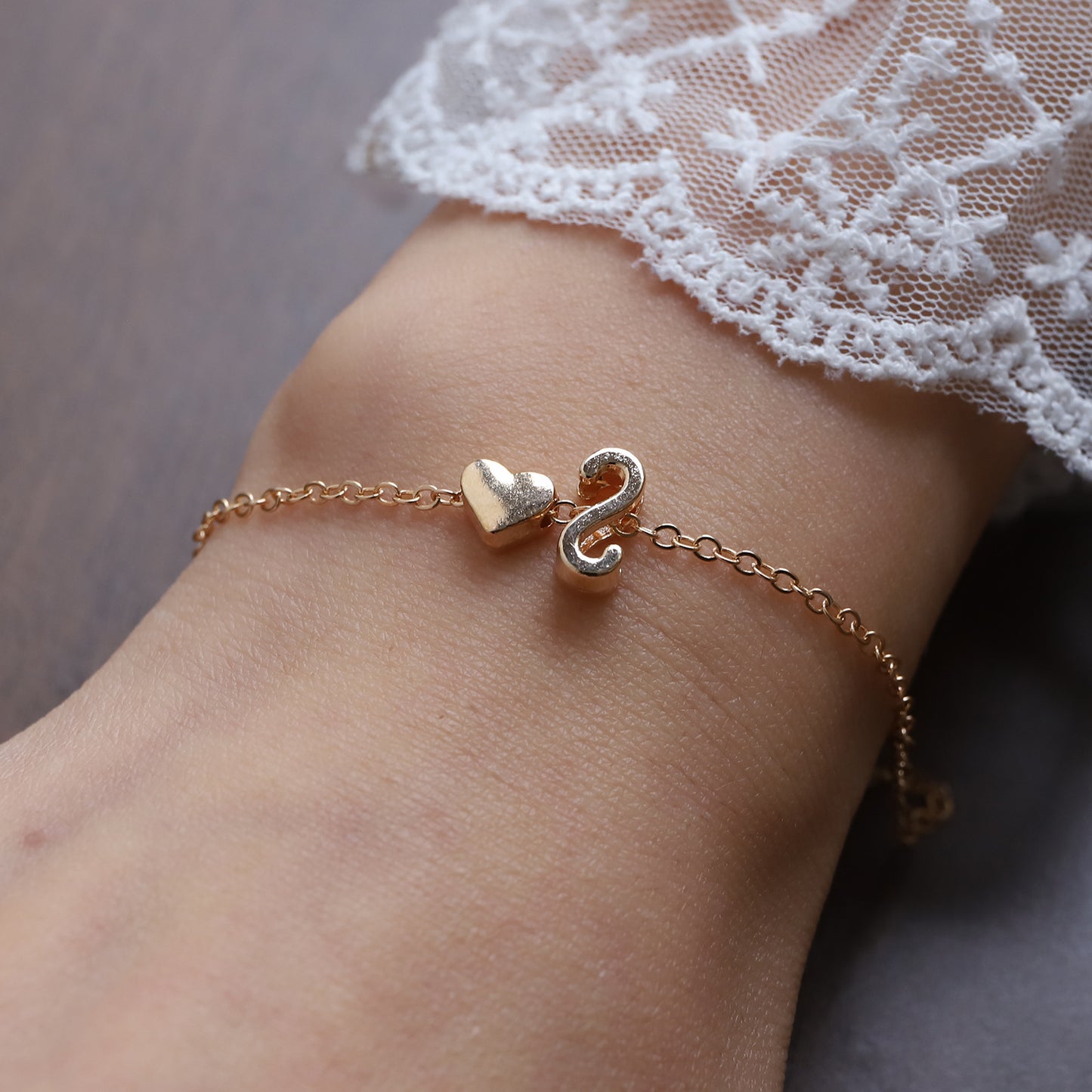 Love Letter Chain Bracelet