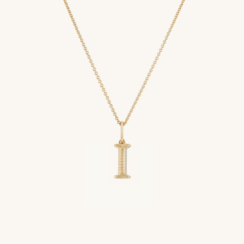 Coil Charm Chain Necklace