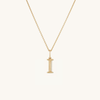 Coil Charm Chain Necklace