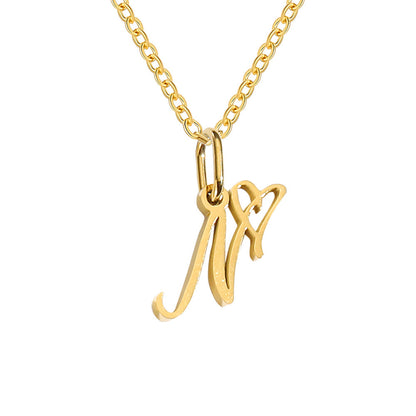 Heartwritten Initial Necklace