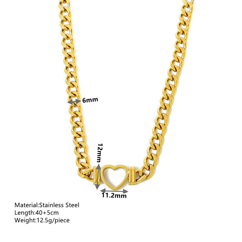 Luxury Heart Chain Gift Set — Because She Deserves the Very Best