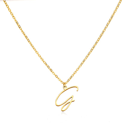 Signature Initial Necklace