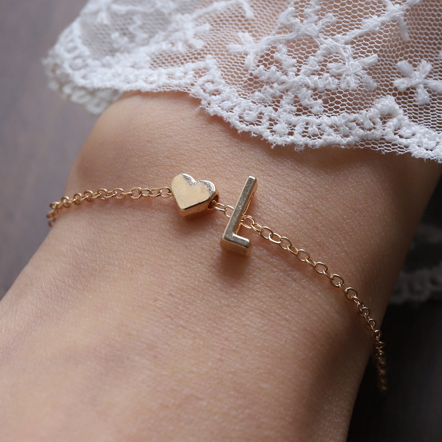 Love Letter Chain Bracelet